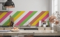 Preview: Küchenrückwand Diagonale Balken