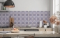 Preview: Küchenrückwand Patchwork Fliesen Optik