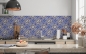 Preview: Küchenrückwand Patchwork Style
