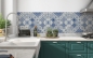 Preview: Küchenrückwand Patchwork Mosaik Design