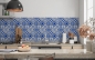 Preview: Küchenrückwand Blue Design Patchwork