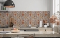 Mobile Preview: Küchenrückwand Arabische Patchwork Fliese