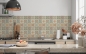 Preview: Küchenrückwand Patchwork Toskana