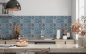 Preview: Küchenrückwand Encaustik Fliesen Muster