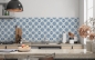 Preview: Küchenrückwand Mediterrane Wandfliesen Optik