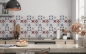 Preview: Küchenrückwand Lissabon Ornaments