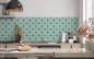 Preview: Küchenrückwand Tunesische Fliesen Optik