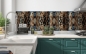 Preview: Küchenrückwand Mosaik Kunst