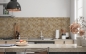 Preview: Spritzschutz Küche Antike Stein Mosaik