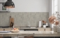 Preview: Spritzschutz Küche Mosaik Beton Optik