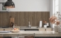 Preview: Spritzschutz Küche Sucupira Holz