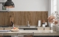 Preview: Spritzschutz Küche Rustik Altes Holz