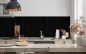 Preview: Spritzschutz Küche Dunkle Holzplatte