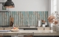 Preview: Spritzschutz Küche Rustikal Holz Parkett