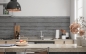 Preview: Spritzschutz Küche Graue Holzbalken