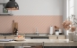 Preview: Spritzschutz Küche Diagonale Linien Streifen