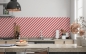 Preview: Spritzschutz Küche Diagonale Balken