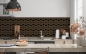 Mobile Preview: Spritzschutz Küche Palast Muster