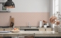 Preview: Spritzschutz Küche Trellis Gitter Muster
