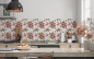 Preview: Spritzschutz Küche Aquarell Hibiskus Blume
