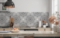 Preview: Spritzschutz Küche Mandala Design