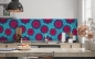 Preview: Spritzschutz Küche Batik Muster