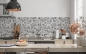 Preview: Spritzschutz Küche Dekorative Hortensien