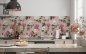 Preview: Spritzschutz Küche Hortensien