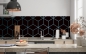Preview: Spritzschutz Küche Geometric Motiv