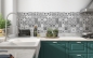 Preview: Spritzschutz Küche Mosaik Fliesen Muster
