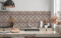 Preview: Spritzschutz Küche Orientalische Patchwork Dekoration