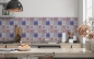Preview: Spritzschutz Küche Luxury Oriental Tile