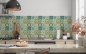 Preview: Spritzschutz Küche Marokkanische Fliesen