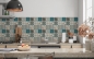 Preview: Spritzschutz Küche Antique Cement Tiles
