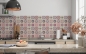 Preview: Spritzschutz Küche Patchwork Bild