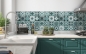 Preview: Spritzschutz Küche Patchwork Ceramic Tiles