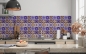 Preview: Spritzschutz Küche Indian Tiles
