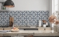 Preview: Spritzschutz Küche Spanische Fliesen Muster