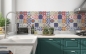Preview: Spritzschutz Küche Casablanca Mosaik Fliese