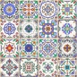 Preview: Spritzschutz Antique Tiles