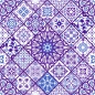 Mobile Preview: Spritzschutz Turkish Style Tiles