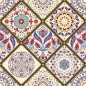 Preview: Spritzschutz Orientalische Patchwork Dekoration