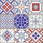 Preview: Spritzschutz Luxury Oriental Tile