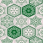 Preview: Spritzschutz Marrakesh Hexagon Patchwork
