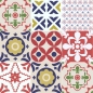 Preview: Spritzschutz Moroccan Tiles