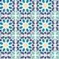 Preview: Spritzschutz Arabic Islamic Pattern