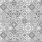 Preview: Spritzschutz Ornament Tiles
