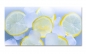 Preview: Spritzschutz Küche Zitronen Eis