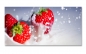 Preview: Spritzschutz Küche Erdbeeren