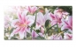 Preview: Spritzschutz Küche Lilien Blumen